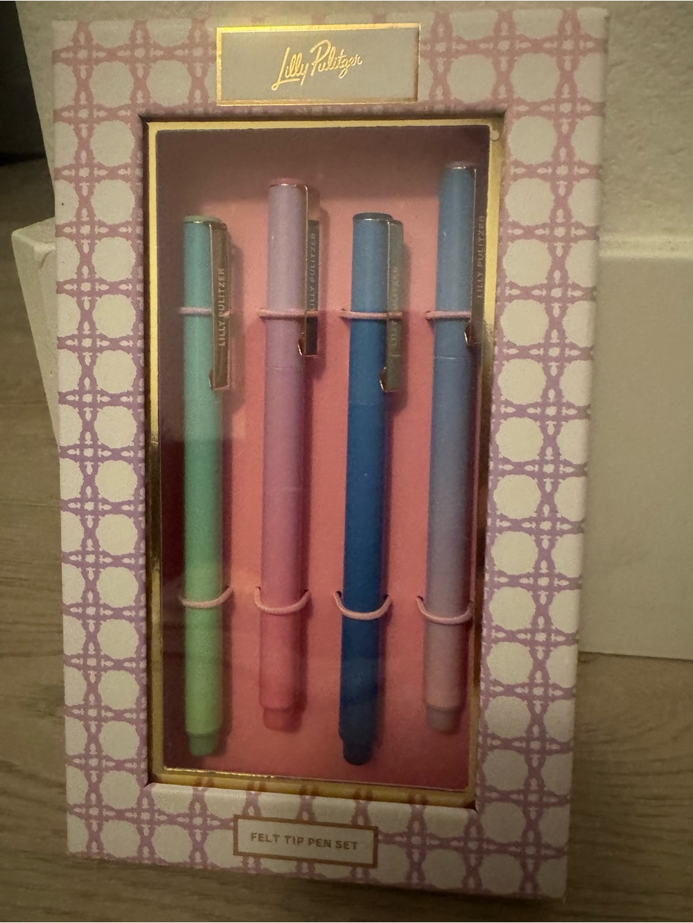 Lilly Pulitzer Felt Tip Pen Set